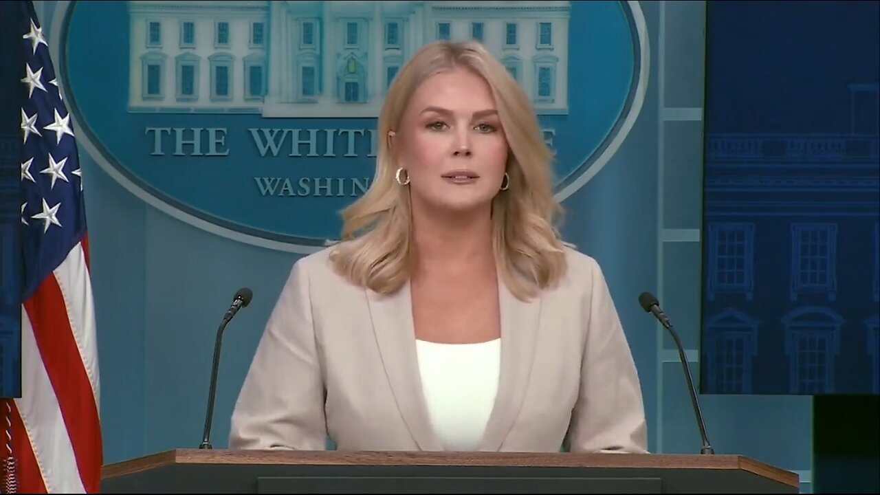 Karoline Leavitt: Illegal Alien Border Crossing Down 94%!