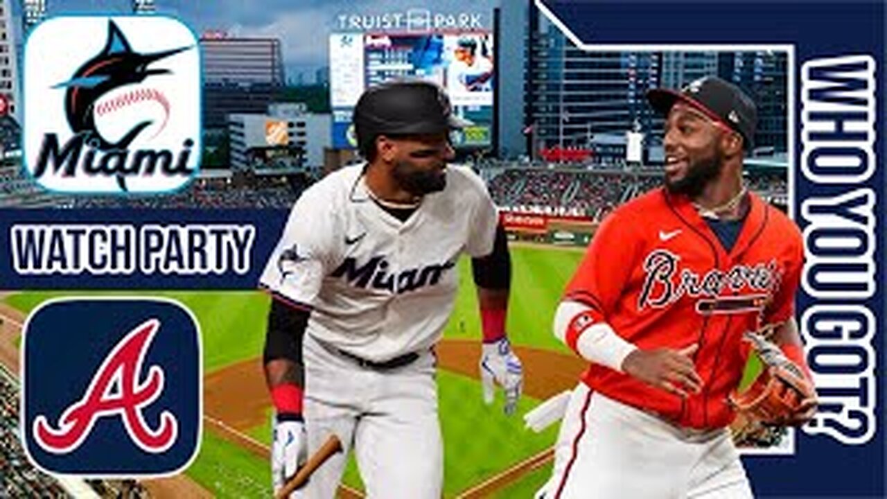 Miami Marlins vs Atlanta Braves | Live Play by Play | 3D Simulation Stream | MLB 4-4-2025 Game🔥