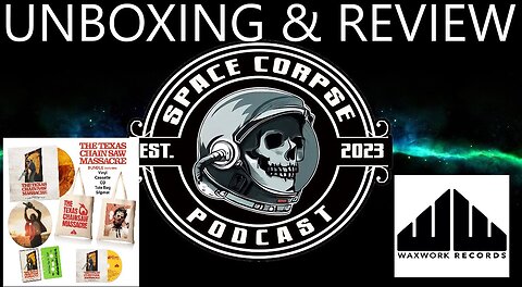 Waxwork Records 1974 Texas Chainsaw Massacre Soundtrack Vinyl Bundle - REVIEW | Space Corpse Podcast