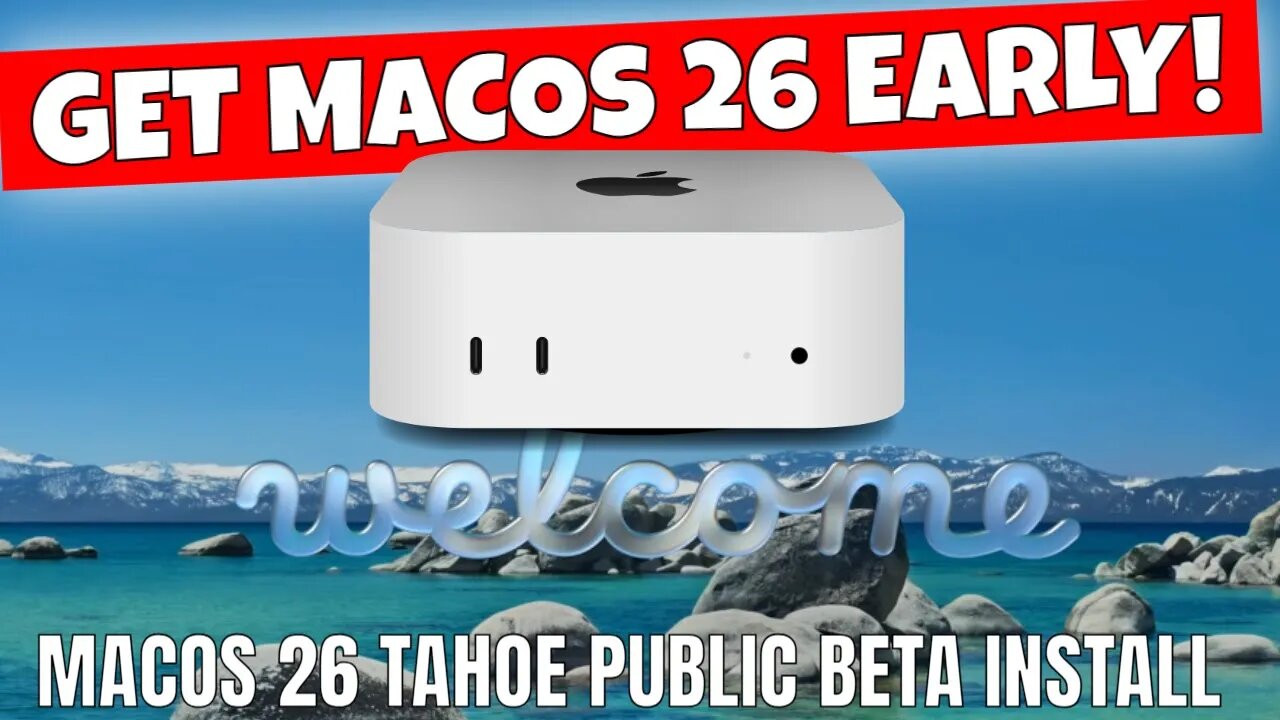 How To Get Apple MacOS 26 Tahoe Early Public Beta & Install Tips