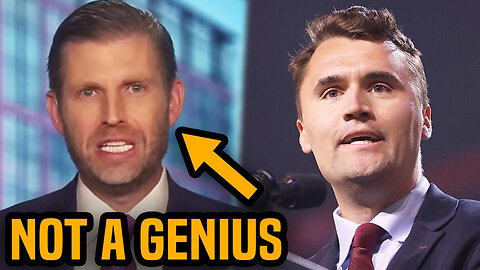 Eric Trump reminds us he’s NOT the smart one