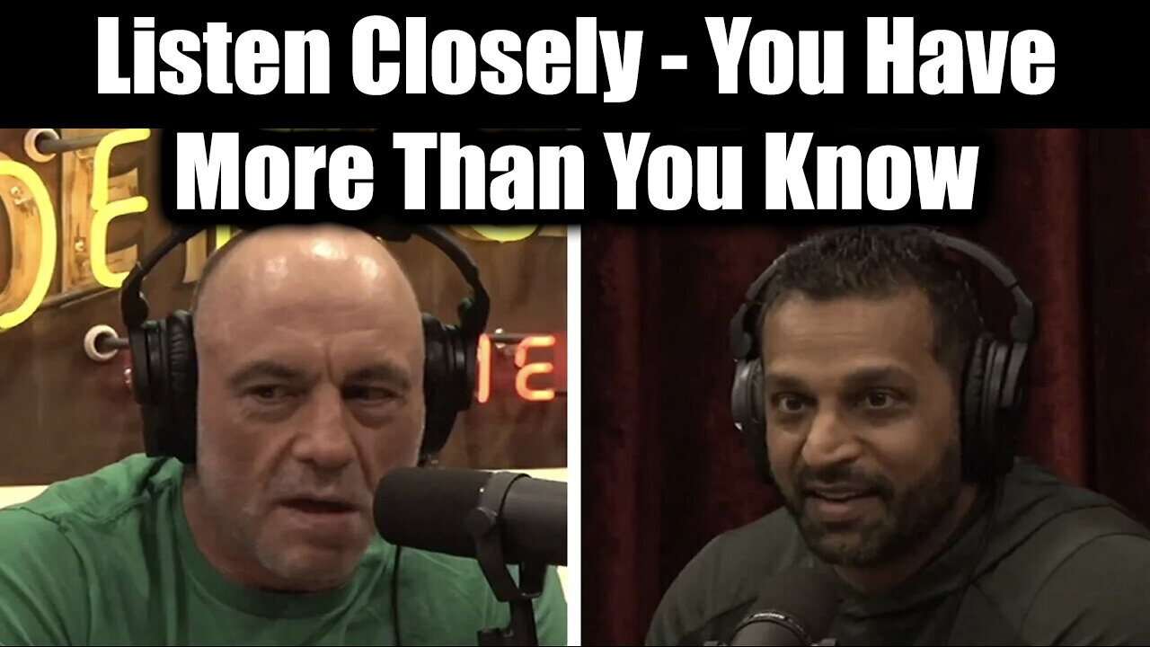 This is it, The Table Is Being Set - Joe Rogan & Kash Patel Breaking