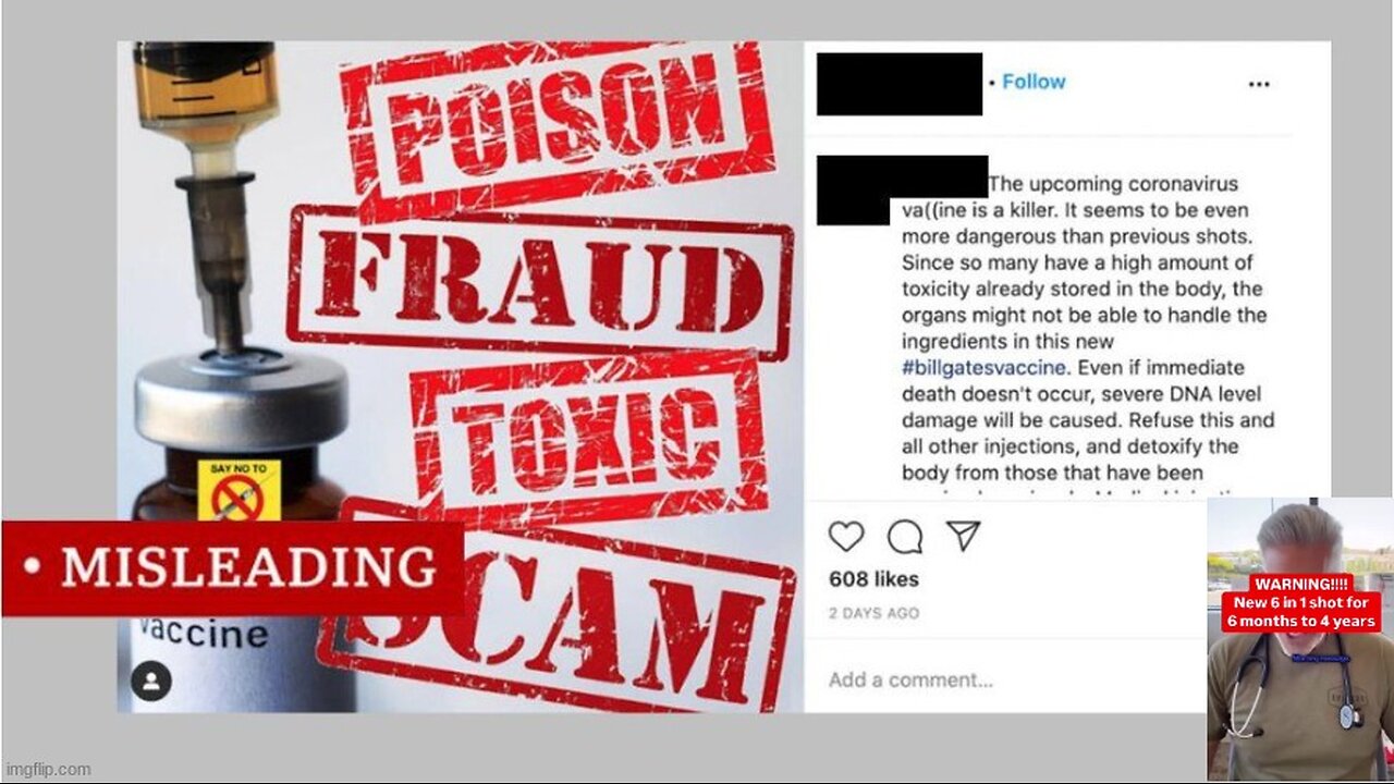 6 VACCINES IN 1❓❗❓ NIGHTMARE FUEL ⚕ EXCEPT...IT'S REALITY