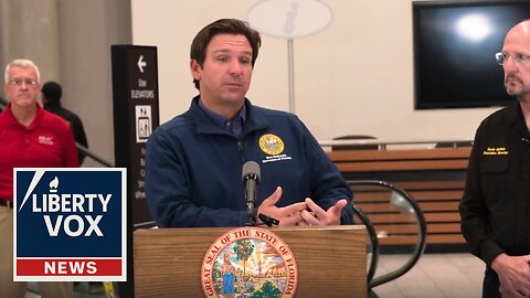 Florida Gov. DeSantis Greets Americans Returning from Israel at Tampa Airport