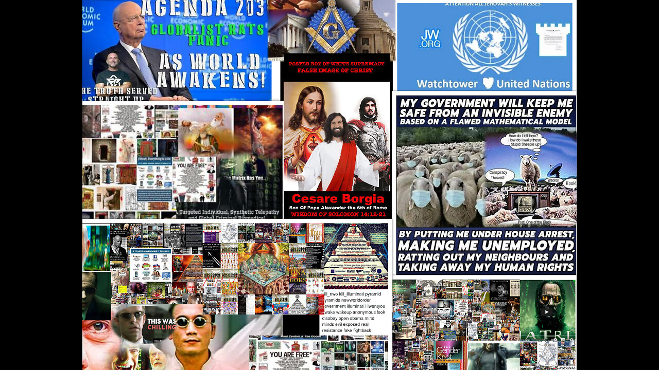 AM BECOMING THE NEW WORLD ORDER BORG SAD LOL