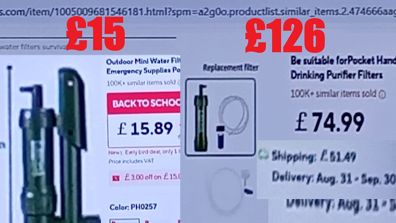 #aliexpress, it pays to do a quick search on site, the