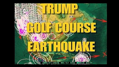 Earthquake at Trumps Golf Course on the East Coast: Major seismic unrest underway ~ dutchsinse (1.30.2026) Premiered (22 hrs ago)
