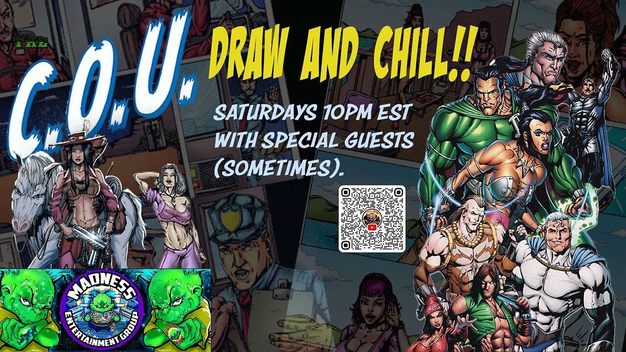 The C.O.U. Draw and Chill with your host Christian Zaffo @christianzaffo8432