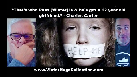 Jim Fetzer Ally Charles Carter Exposes Russ Winter As Pedophile Grifter With 12 Year Old Girlfriend