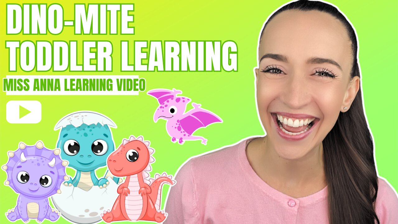 Roar & Learn With Dinosaurs - Toddler Learning Video - Phonics, Counting, Action Songs And More!