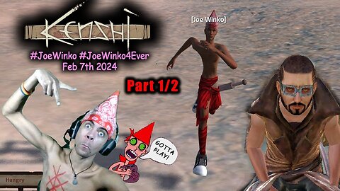 Search for Stubs Momuso (1/2) - Kenshi Gaming Livestream (Feb 7th 2024) - Joe Winko