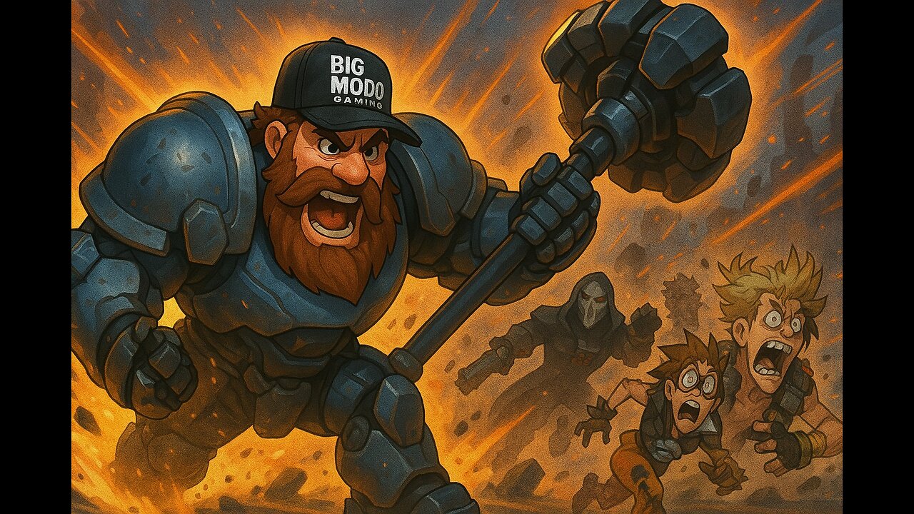 Back in the Fight! Big Modo’s Overwatch Comeback w/ Knosha & Tactical! VOD