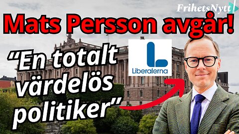 Minister Mats Persson tvingas bort - "Han har misslyckats med precis allt - helt värdelös"
