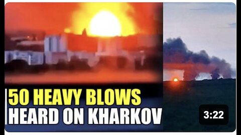 BIGGEST! About 50 fatal explosions in worst air raid on Kharkov