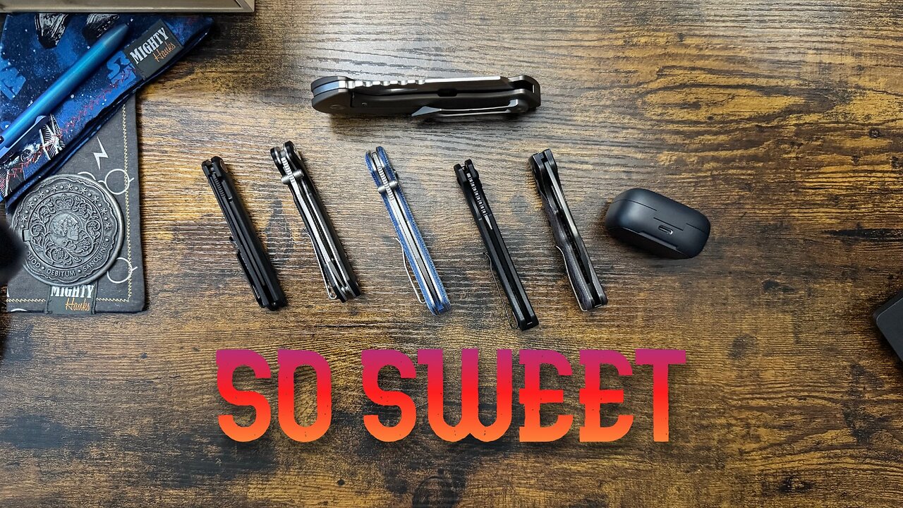 So many new pocket knives in this week