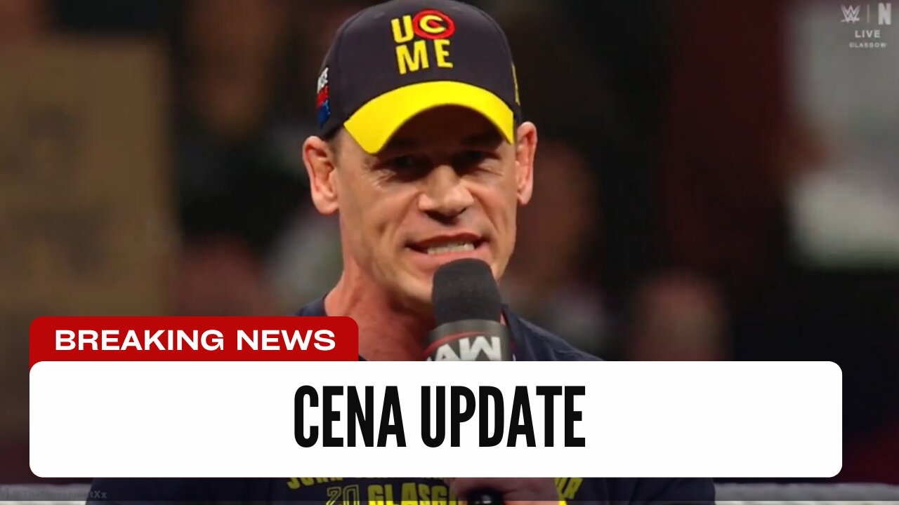 Update On The Direction Of Cena's Farewell Tour