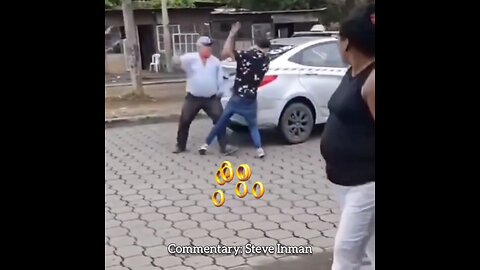 He brought a belt to a machete fight and lost