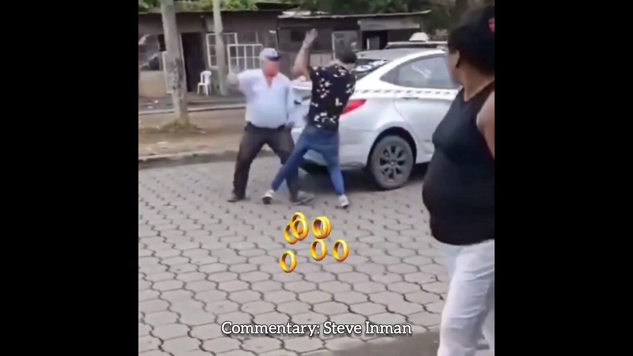 He brought a belt to a machete fight and lost