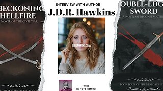Author JDR Hawkins Joins Yaya Diamond - Civil war writer talks about her latest books