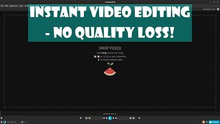 How to Instantly Cut Videos Without Losing Quality: LosslessCut Tutorial on Fedora Linux