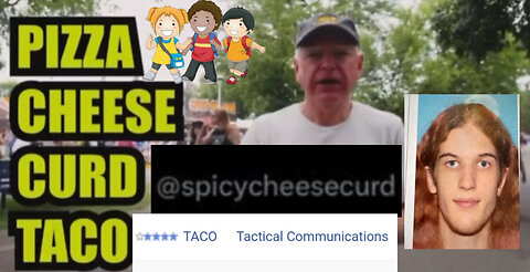 "Cheese Curd" -Tim Waltz-Robin Westman-MKULTRA Programing-Trigger Word