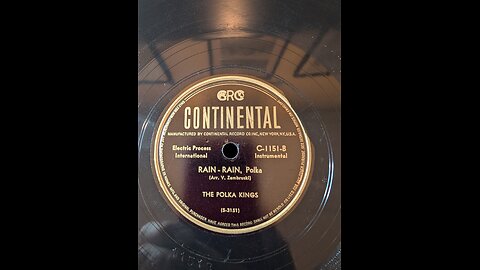 Continental C-1151B Rain-Rain, Polka