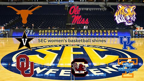 SEC women's basketball teams shine in the current AP top 25