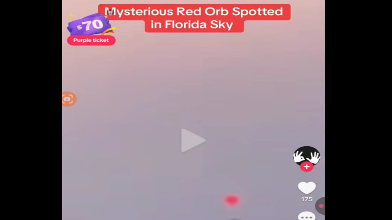 Moon 🌚 sized Chariot Spooks Florida 😳....The LORD'S warships are closing in 👀‼️