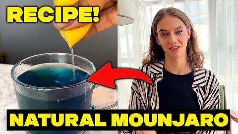 NATURAL MOUNJARO RECIPE - (DRINK RECIPE) - NEW NATURAL MOUNJARO TEA - HOW TO MAKE MOUNJARO NATURALLY