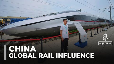 China’s high-speed trains expand global influence with rail technology