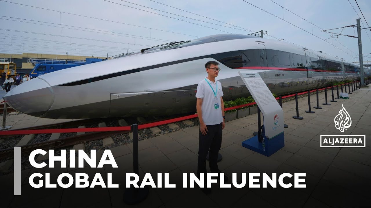China’s high-speed trains expand global influence with rail technology