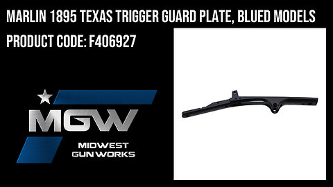 Marlin 1895 Texas Trigger Guard Plate, Blued Models - F406927