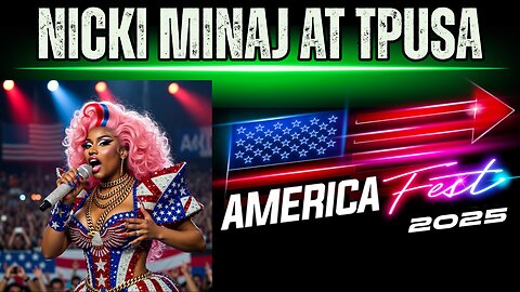 Nicki Minaj at TPUSA AmericaFest