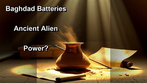 Baghdad Batteries: Ancient Alien Tech?!
