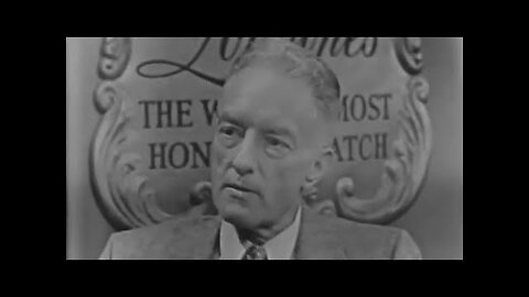 Admiral Richard E. Byrd (Full Interview) Operation Highjump / LONGINES CHRONOSCOPE