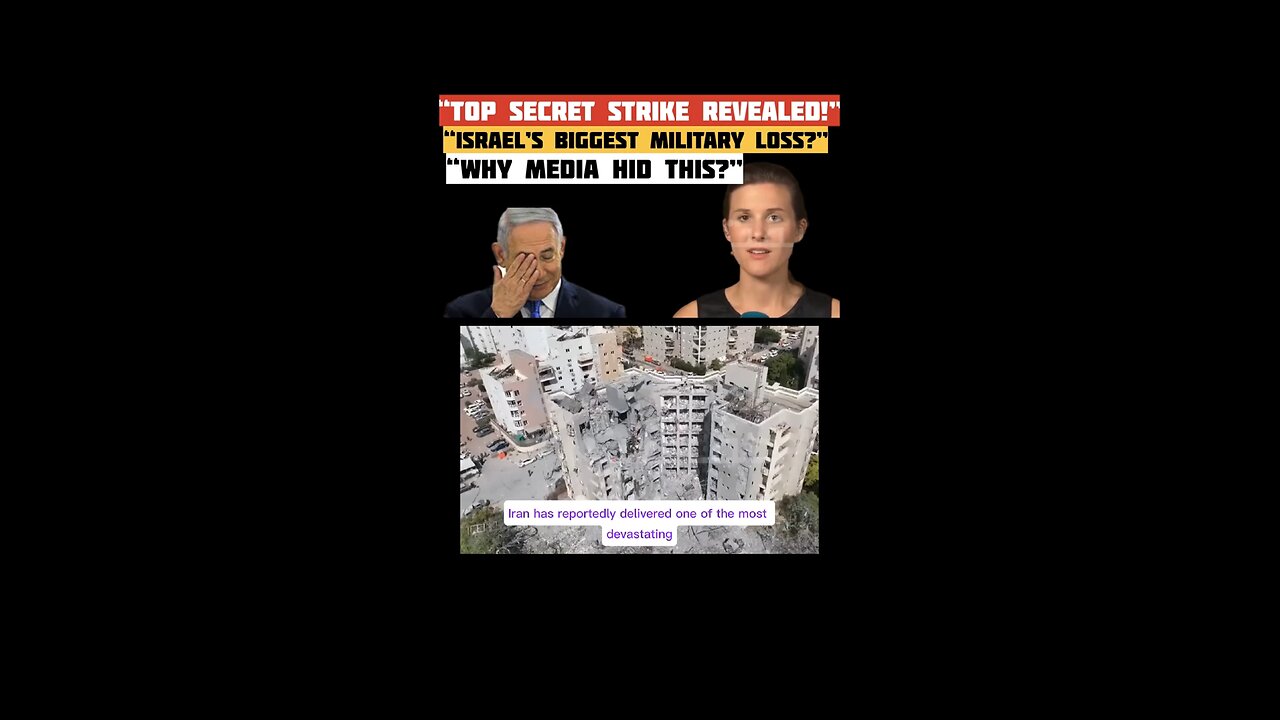 Views: Iran–Israel Strikes Exposed: Covert Targets, Hypersonics, and What Media Won’t Show You