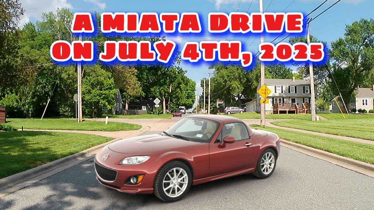 A Miata Drive On July 4th, 2025 - Overland Park To Leawood