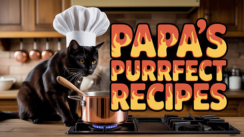Papacat beccoming chef for son