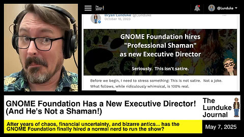 GNOME Foundation Has a New Executive Director! (And He's Not a Shaman!)