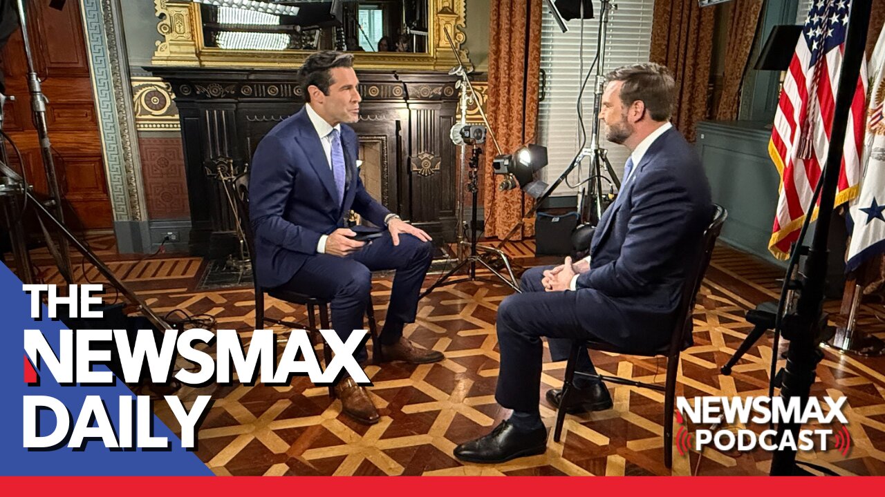 Rob Schmitt's Exclusive with JD Vance | The NEWSMAX Daily (04/04/25)