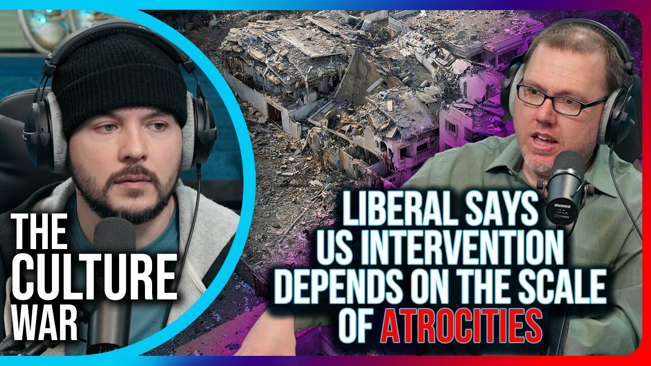 Liberal Says US Intervention Depends On The SCALE OF ATROCITIES, Says US Should Leave Gaza Alone
