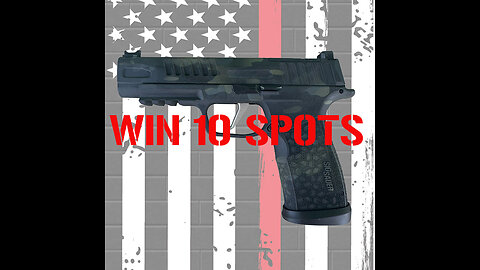 SIG SAUER P365 FUSE MINI #1 FOR 10 SPOTS IN THE MAIN WEBINAR