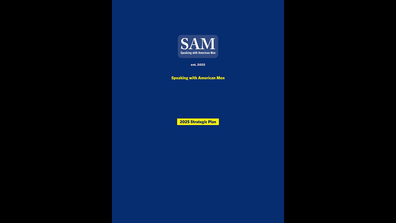 SAM, the Libs Plan for Men