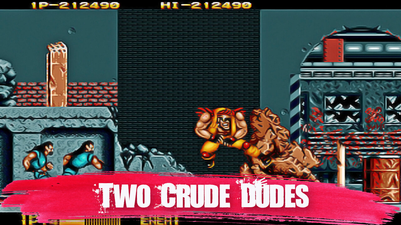 Two Crude Dudes - SEGA (Gameplay)