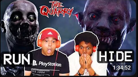 "DO WE RUN OR HIDE!? 😱🔥 | The Quarry Part 3 – Ultimate Horror Gameplay"
