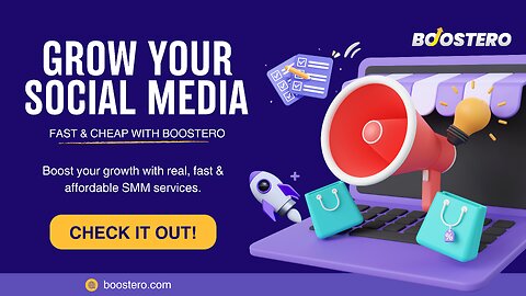 Boostero - Real Growth for Social Media That Actually Delivers 🚀
