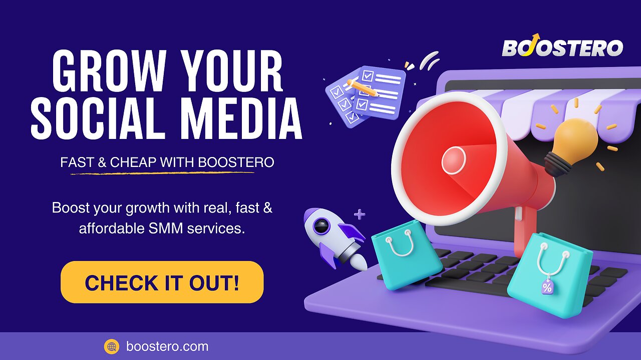 Boostero - Real Growth for Social Media That Actually Delivers 🚀