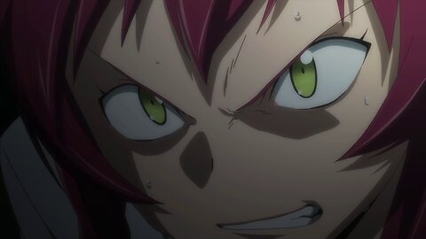 The Devil is a Part-Timer - Emi vs scythe-wielding stranger