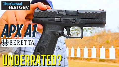 Beretta APX A1 Full Size - Underrated 9mm Duty Pistol