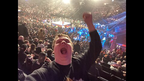 Me going to The WWE Monday night RAW Event In Minneapolis